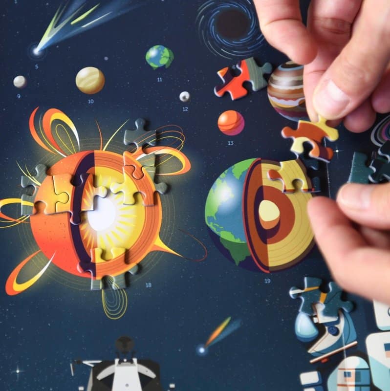 Puzzle 500 pièces Astronomie – Poppik – Image 4