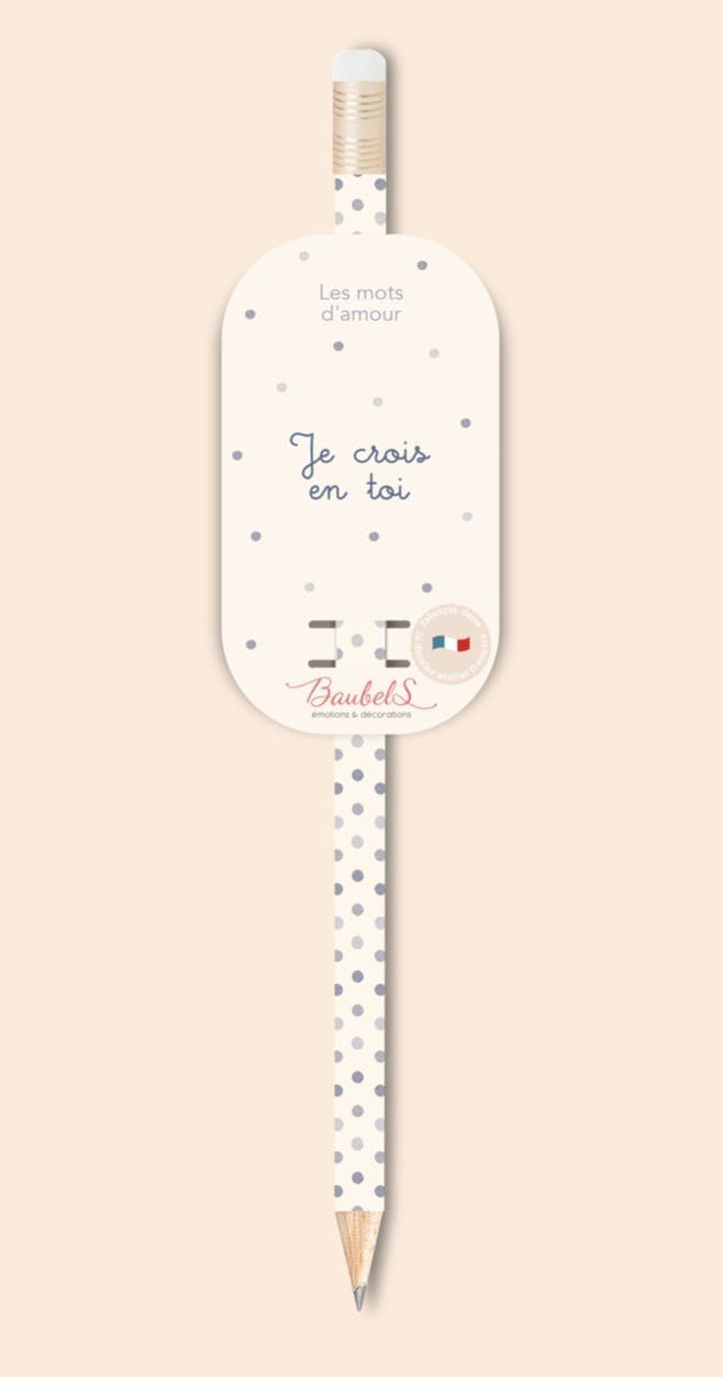 Crayon à papier Je crois en toi – Baubels – Image 3