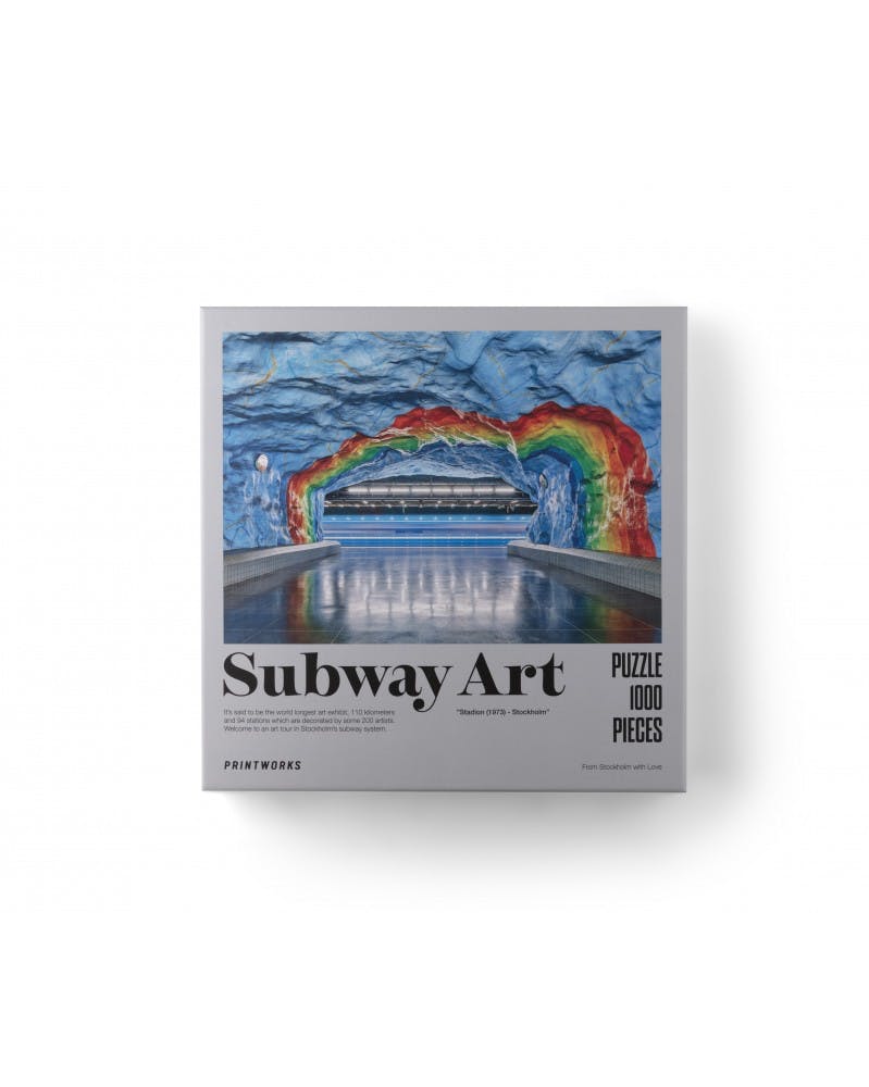 Puzzle 1000 pièces : métro – Printworks – Image 2