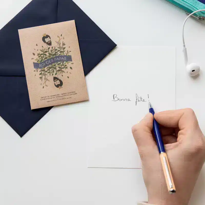 Carte à semer Fête des pères – La Fabrique à Sachets – Image 2