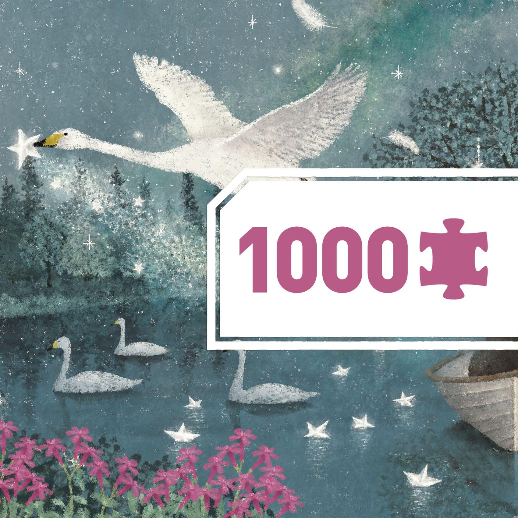 Puzzle gallery 1000 pièces Hymne à la Lune – Djeco – Image 5