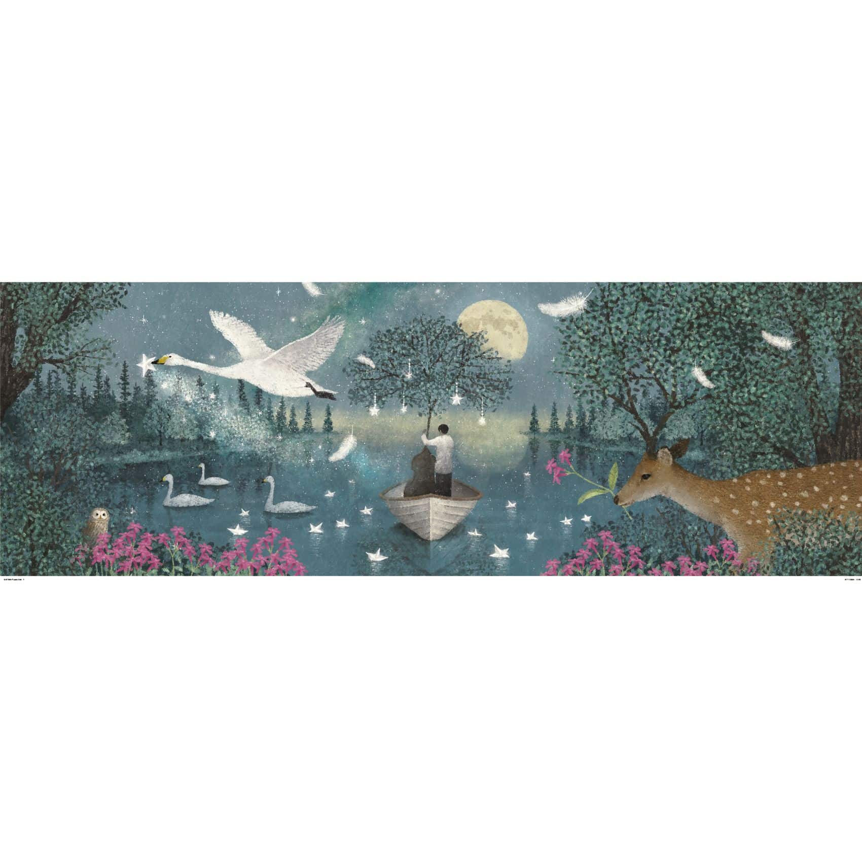 Puzzle gallery 1000 pièces Hymne à la Lune – Djeco – Image 3