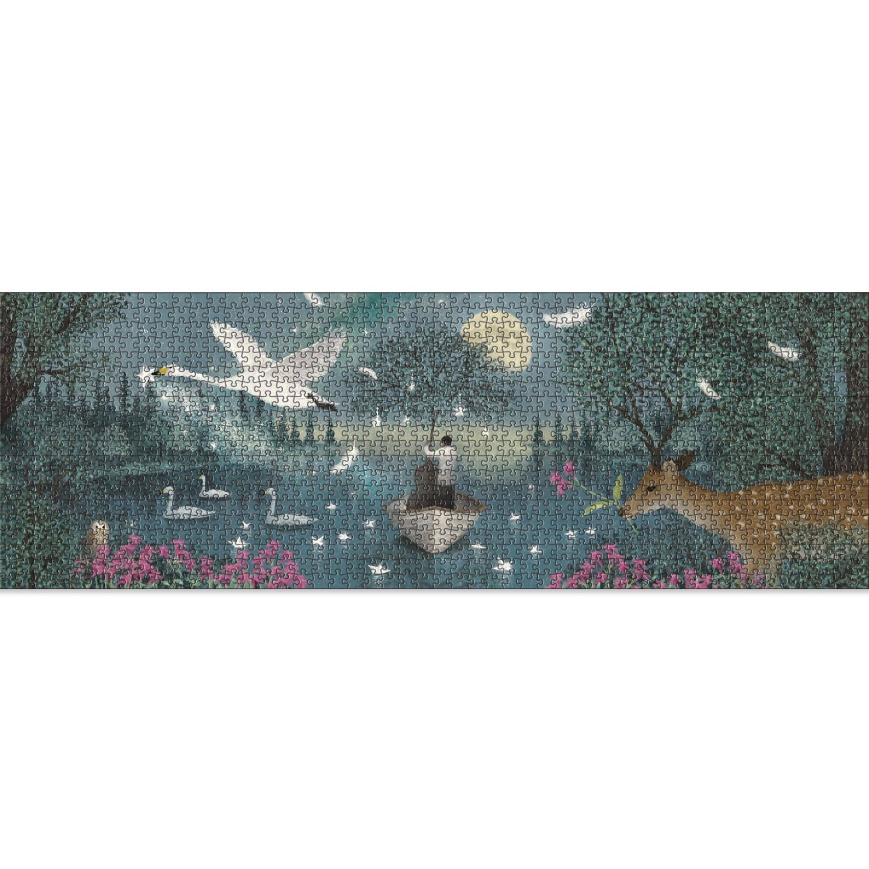 Puzzle gallery 1000 pièces Hymne à la Lune – Djeco – Image 2
