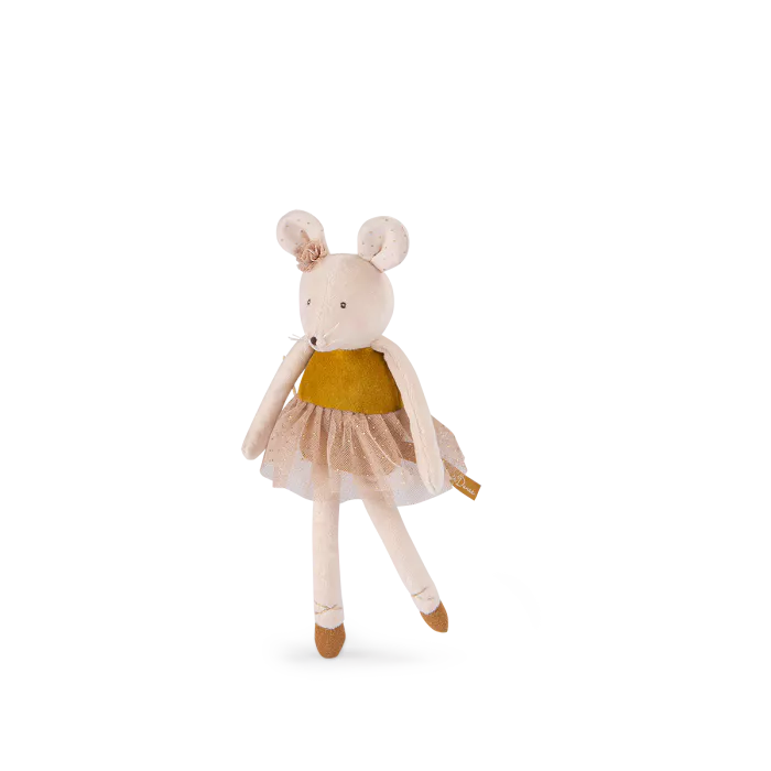 Petite peluche Souris or – Moulin Roty – Image 4