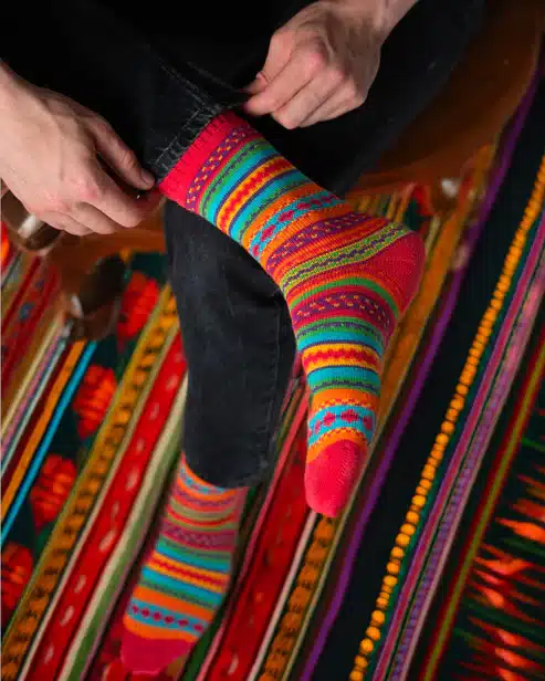 Chaussettes hiver Freja – Polar Star – Image 3