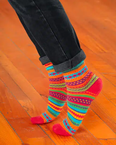 Chaussettes hiver Freja – Polar Star – Image 5