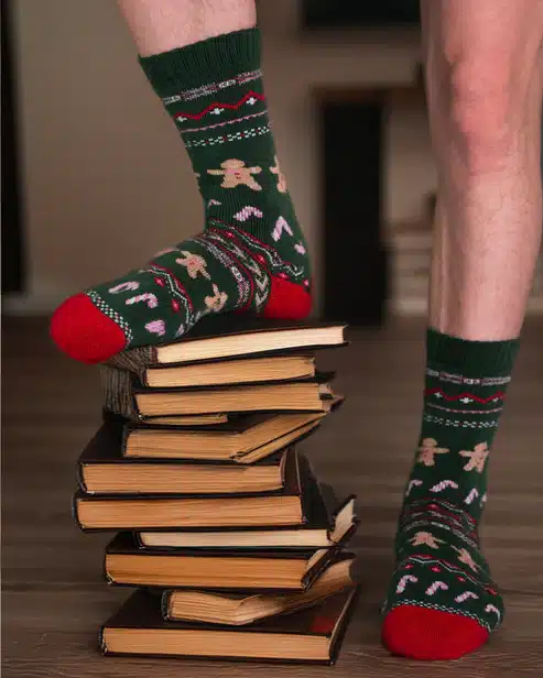 Chaussettes hiver Honninka – Polar Star – Image 5