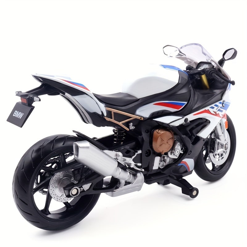 Moto Miniature BMW S1000RR – Modèle Réduit Échelle 1/12 – Décoration Collection Motard – Image 9