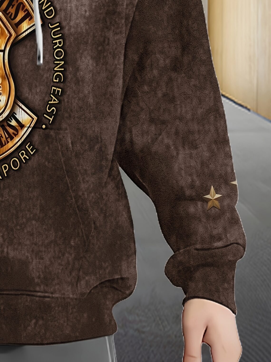 Veste capuche vintage Route 66 homme – sweat chaud rétro automne hiver – Image 7