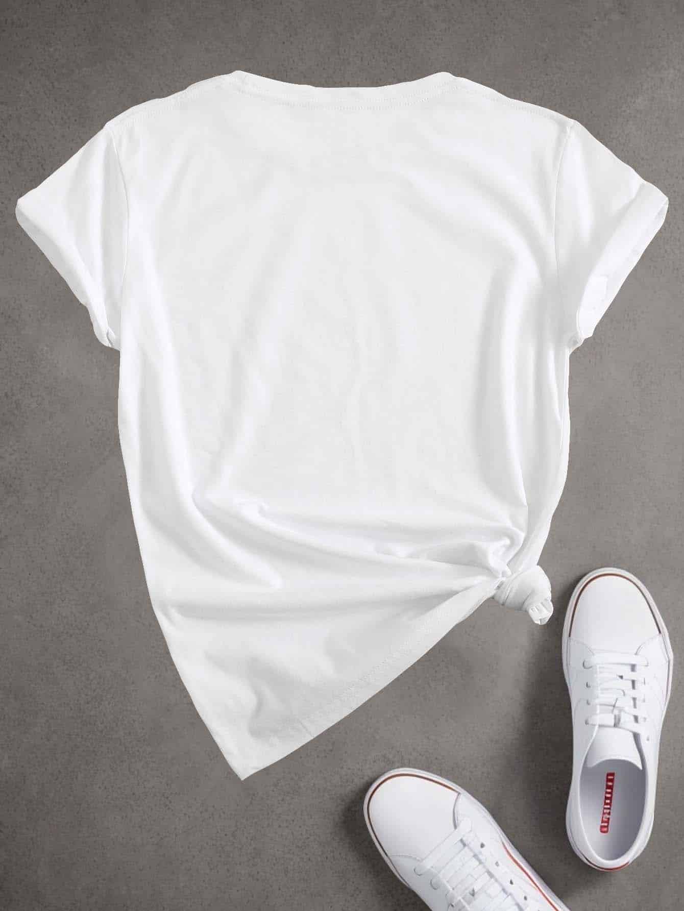 T-shirt femme imprimé humour « Je préfère les chiens » – Col rond, manches courtes – Coupe décontractée pour l’été – Image 4