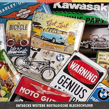 Plaque Métallique Harley Davidson Route 66 Roa sous licence officiel 30 x 40 cm – Image 3